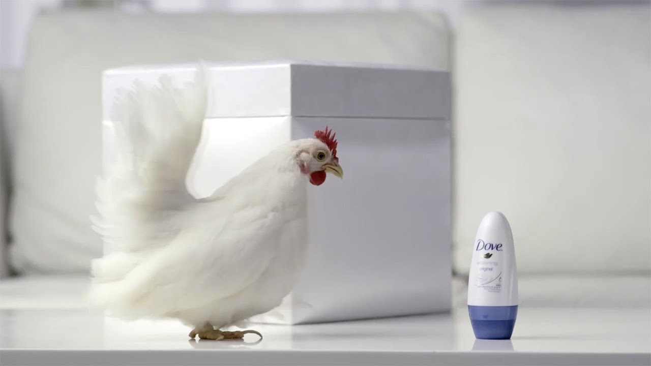 Dove Deodorant — Chicken Skin